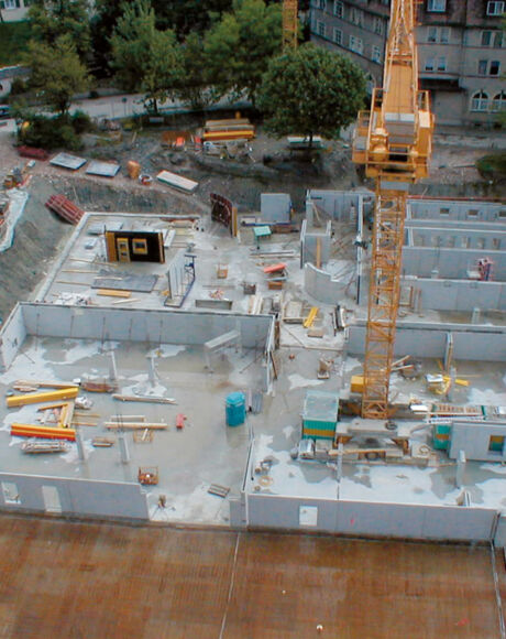 Budowa piwnic z prefabrykowanych ścian betonowych